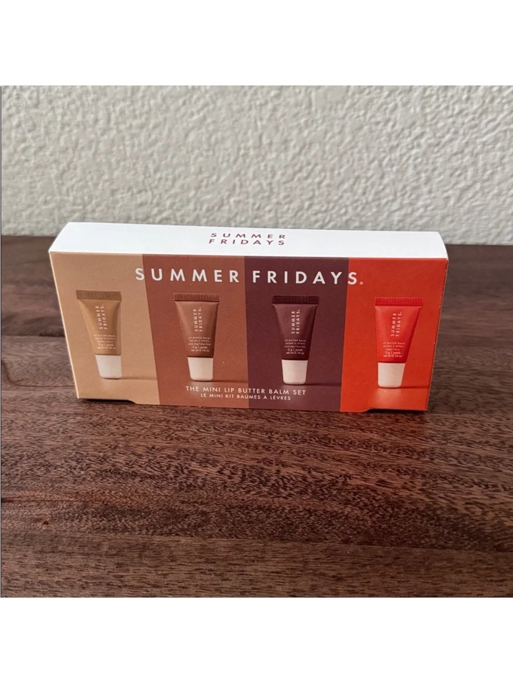 SUMMER FRIDAYS The Mini Lip Butter Balm 4 pack set